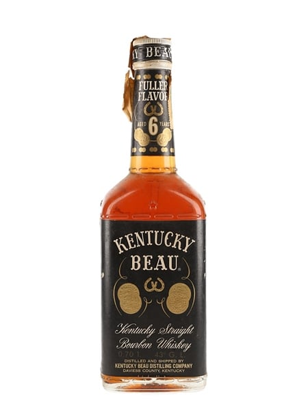 Kentucky Beau 6 Year Old Straight Bourbon Bottled 1970s 75cl / 43%