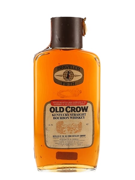 Old Crow Traveler Fifth Bottled 1970s 75.cl / 43%