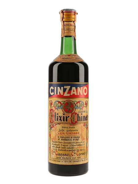 Cinzano Elixir China Bottled 1960s-1970s 100cl / 30.5%