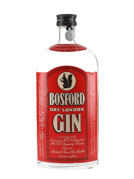 Bosford Dry London Gin Bottled 1950s 75cl / 42%