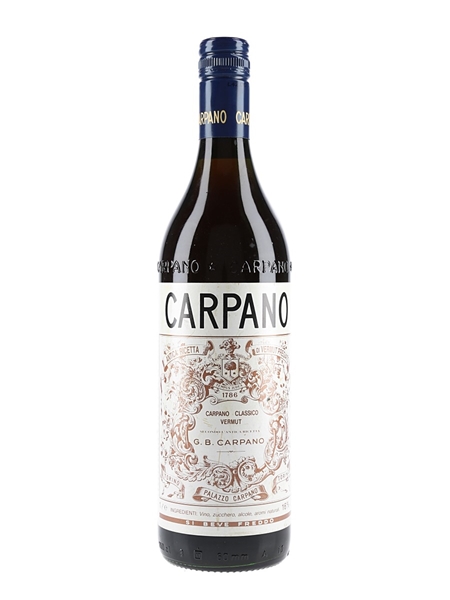 Carpano Vermuth Classico Bottled 1990s 100cl / 16%