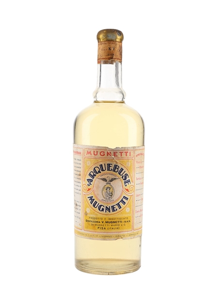 Mugnetti Arquebuse Liqueur Bottled 1960s 100cl / 50%