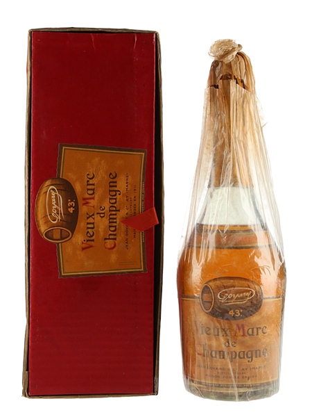 Goyard Vieux Marc De Champagne Bottled 1970s-1980s - Velier 75cl / 42%