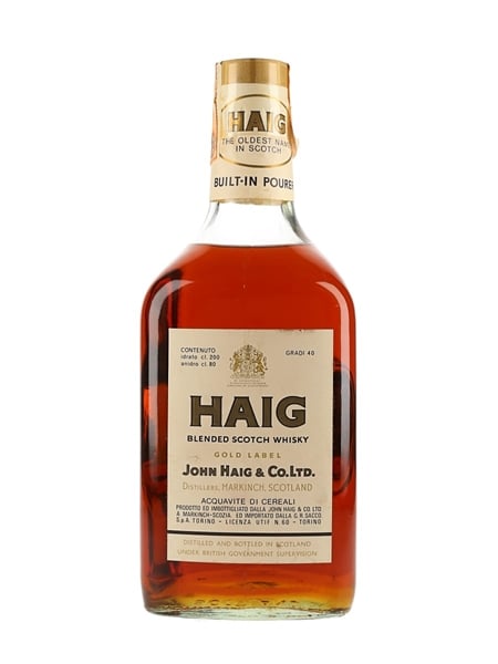 Haig Gold Label Bottled 1960s-1970s 200cl / 40%