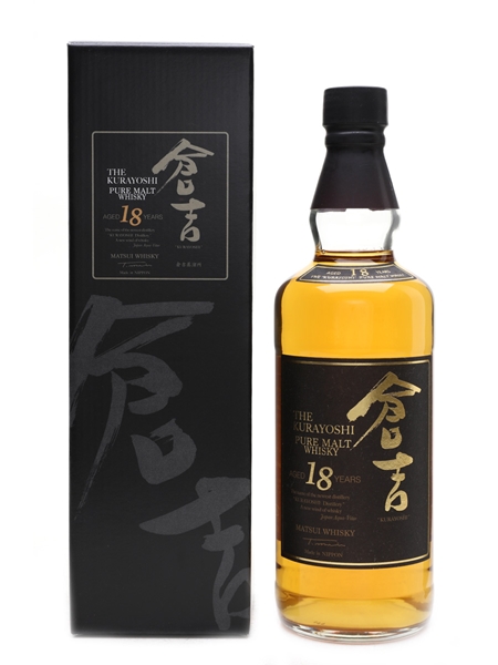 Kurayoshi 18 Year Old Matsui Whisky 70cl / 50%