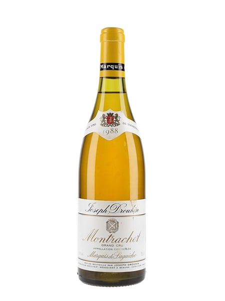 1988 Montrachet Grand Cru Joseph Drouhin - Marquis De Laguiche 75cl / 13%