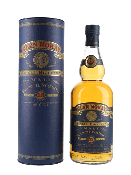 Glen Moray 12 Year Old  100cl / 43%