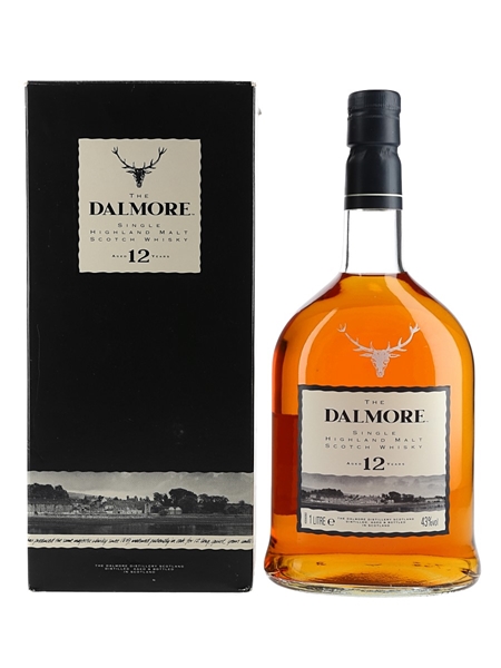 Dalmore 12 Year Old Bottled 1990s-2000s - Duty Free 100cl / 43%