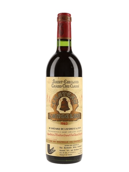 1982 Chateau Angelus Saint Emilion 1er Grand Cru Classe 75cl