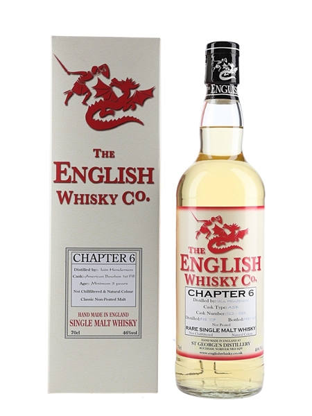 The English Whisky Co. Chapter 6 Unpeated 70cl / 46%