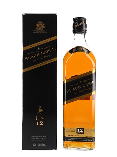 Johnnie Walker Black Label 12 Year Old Bottled 2000s 70cl / 40%