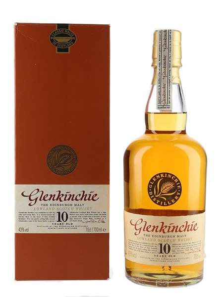 Glenkinchie 10 Year Old Bottled 1990s 70cl / 43%