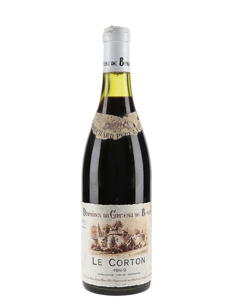 1962 Le Corton Grand Cru Bouchard Pere Et Fils - Domaine Du Chateau De Beaune 75cl