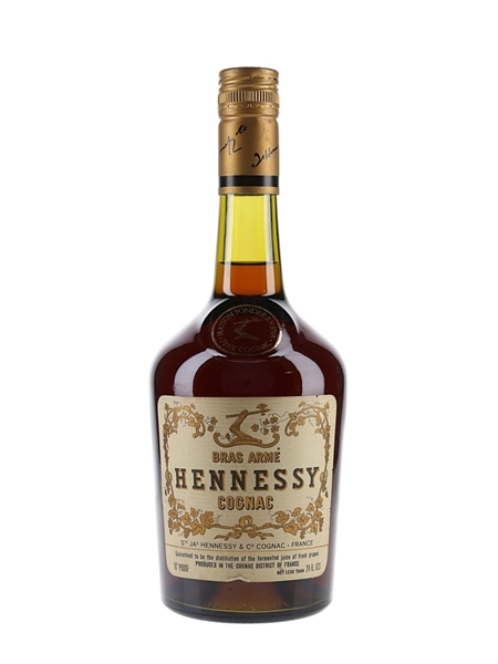 Hennessy Bras Arme Bottled 1970s 68cl / 40%