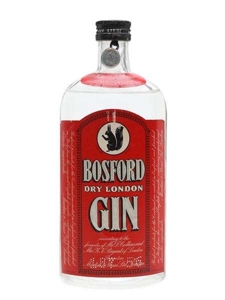 Bosford Extra Dry London Gin Bottled 1950s - Martini & Rossi 75cl / 46%