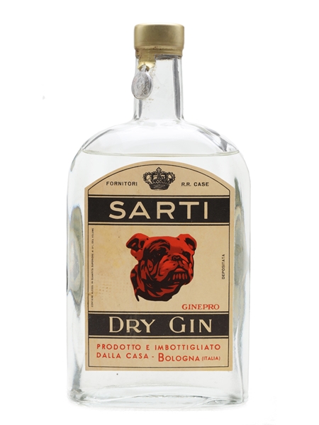 Sarti Dry Gin Bottled 1950s 75cl / 45%