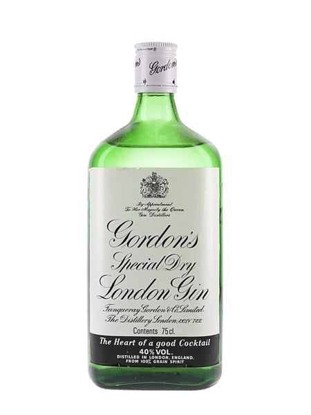 Gordon's Special Dry London Gin Bottled 1980s 75cl / 40%