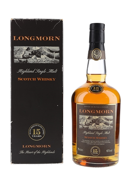 Longmorn 15 Year Old Bottled 1990s 70cl / 45%