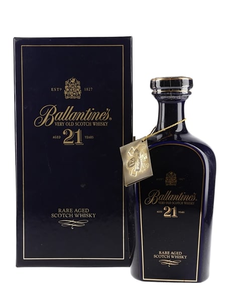 Ballantine's 21 Year Old Wade Ceramic Decanter 70cl / 43%