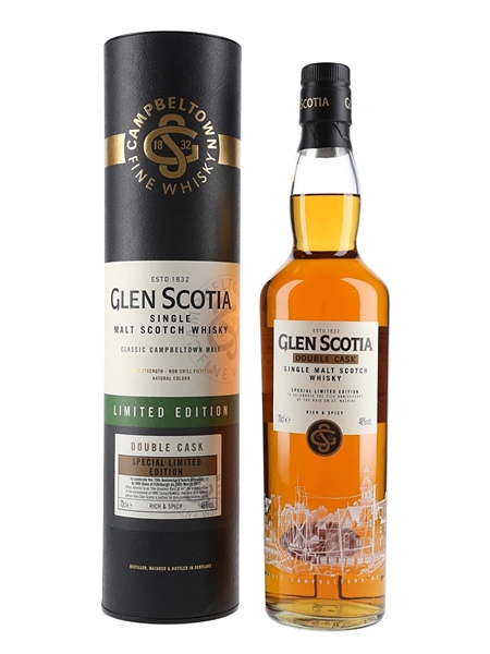 Glen Scotia Double Cask Special Limited Edition Bottled 2017 - 75th Anniversary of the Raid on St. Nazaire 70cl / 46%