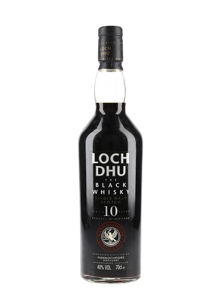 Loch Dhu 10 Year Old - The Black Whisky Mannochmore 70cl / 40%