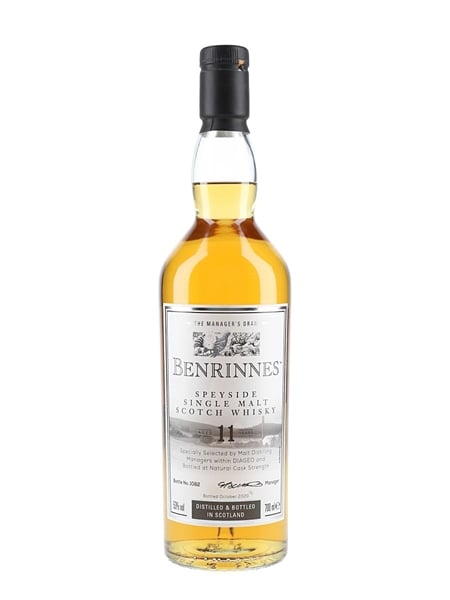 Benrinnes 11 Year Old Bottled 2020 - The Manager's Dram 70cl / 53%