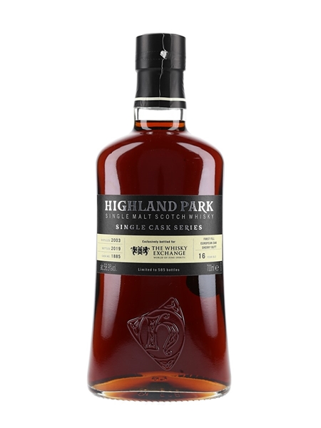 Highland Park 2003 16 Year Old Single Cask 1885 Bottled 2019 - The Whisky Exchange 70cl / 58.9%