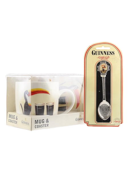 Guinness Mug, Coaster & Teaspoon My Goodness, My Guinness 