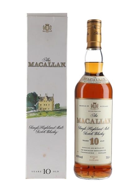 Macallan 10 Year Old Bottled 1990s 70cl / 40%