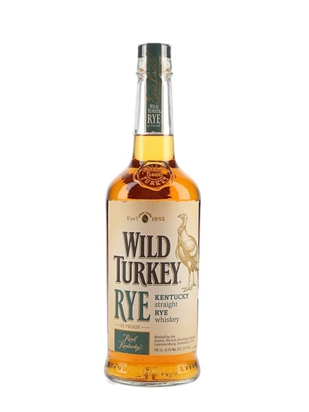 Wild Turkey 81 Proof Straight Rye Whiskey 70cl / 40.5%