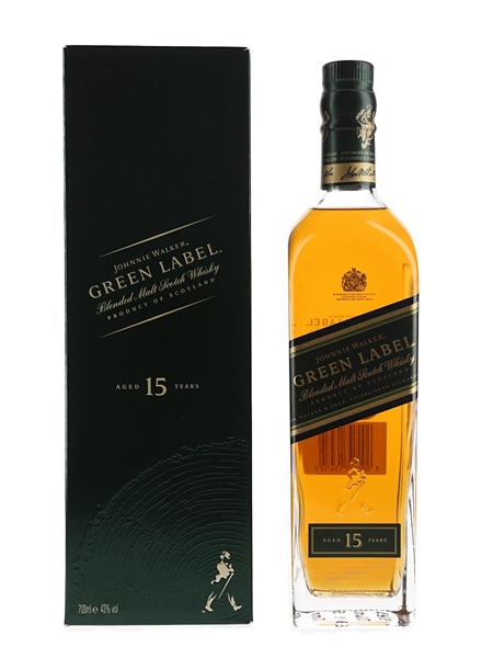 Johnnie Walker Green Label 15 Year Old  70cl / 43%