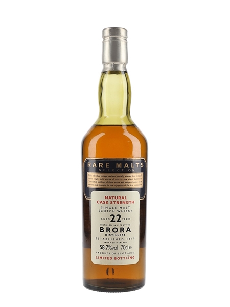 Brora 1972 22 Year Old Rare Malts Selection 70cl / 58.7%