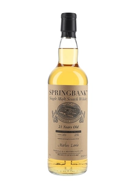 Springbank 1992 21 Year Old Cask 269 Bottled 2013 - Private Cask Bottling 70cl / 52%