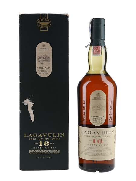 Lagavulin 16 Year Old Bottled 1990s - White Horse Distillers 70cl / 43%