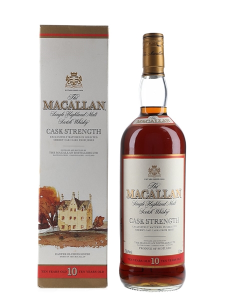 Macallan 10 Year Old Cask Strength Bottled 2000s 100cl / 58.8%