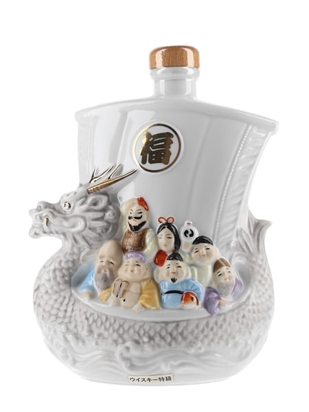 Nikka Super Whisky Bottled 1980s - Dragon Boat Decanter 60cl / 43%