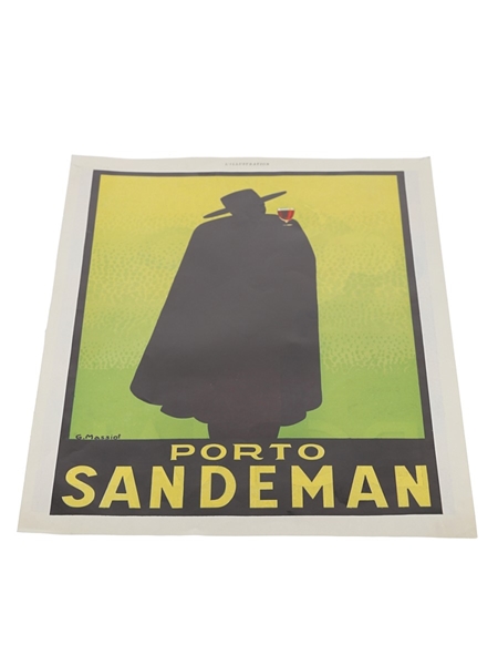 Porto Sandeman Believed 1933 Advertising Prints 35cm x 26cm