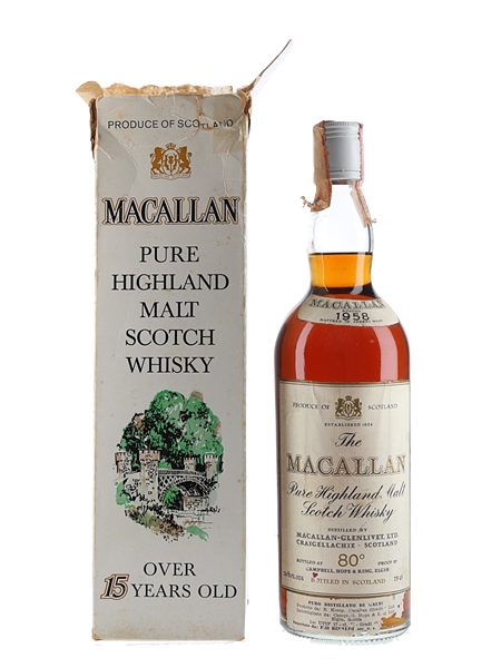 Macallan 1958 Campbell, Hope & King Bottled 1970s - Rinaldi 75cl / 46%