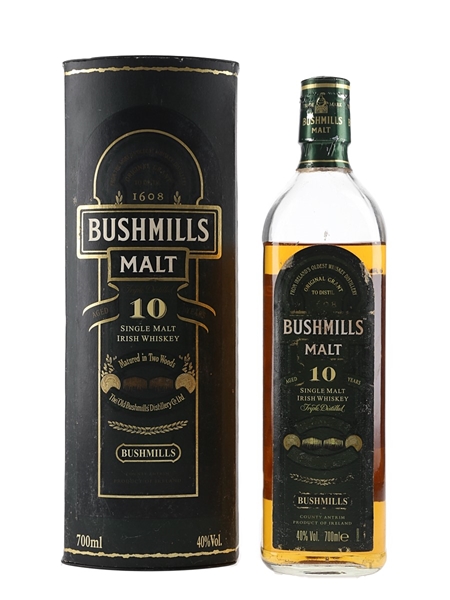 Bushmills 10 Year Old  70cl / 40%