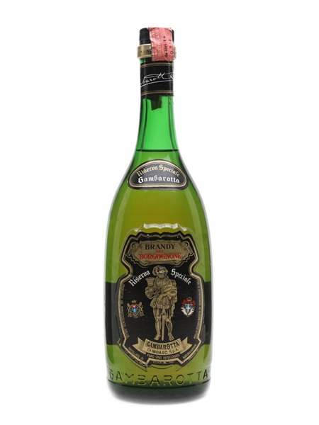 Gambarotta Riserva Speziale Brandy del Borgognone Bottled 1970s 100cl / 40%