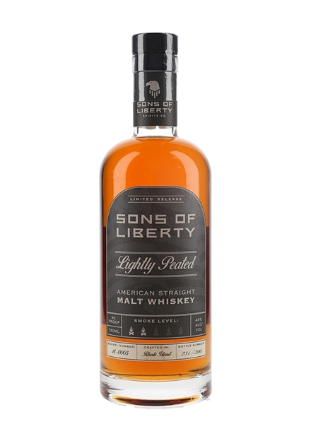 Sons of Liberty Lightly Peated American Straight Malt Whiskey 75cl / 46%