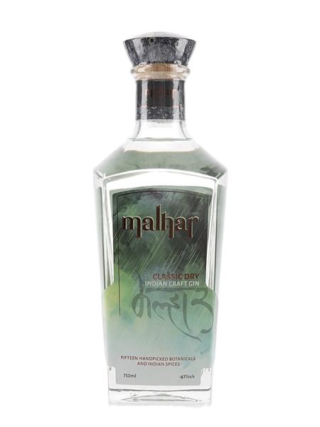 Malhar Classic Dry Indian Gin  75cl / 43%