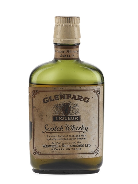 Glenfarg Bottled 1910s - Waricks & Richardsons LTD 20cl / 44.5%