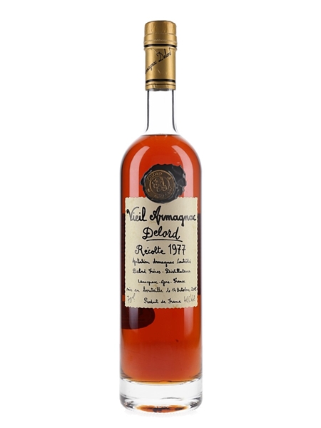 Delord 1977 Vieil Armagnac Bottled 2015 70cl / 40%