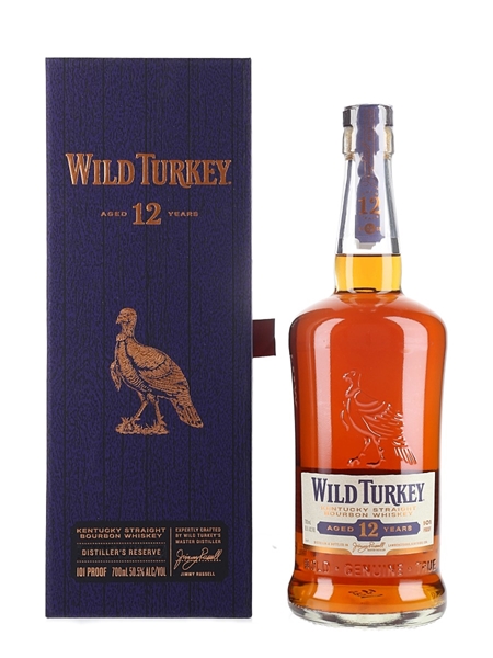 Wild Turkey 12 Year Old Distiller's Reserve Japanese Market 70cl / 50.5%