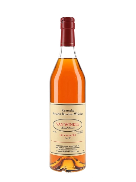 Van Winkle 12 Year Old Lot 'B'  75cl / 45.2%