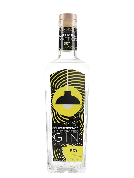 Fluorescence Hand Craft Dry Gin  75cl / 43%