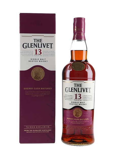 Glenlivet 13 Year Old Sherry Cask Taiwan Exclusive 70cl / 40%