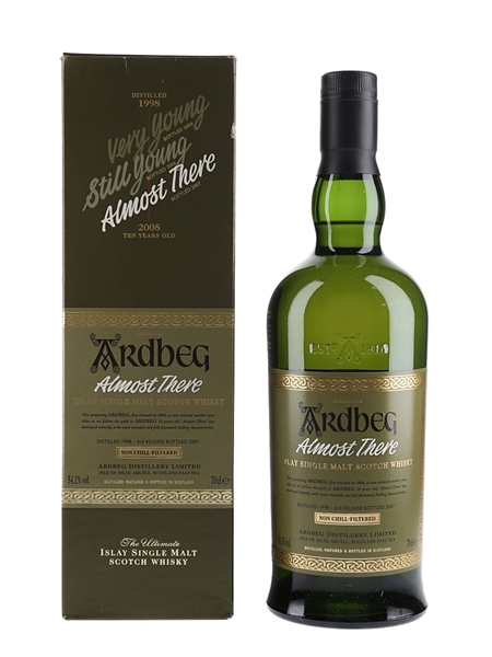 Ardbeg Almost There 1998 Bottled 2007 70cl / 54.1%