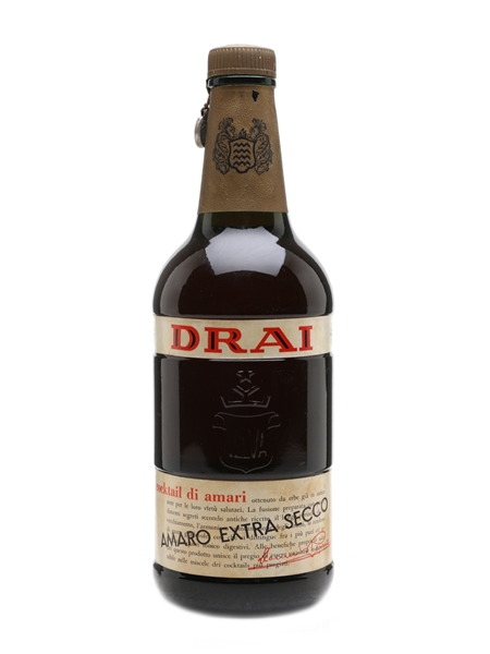 Saronno Drai Amaro Extra Secco Bottled 1950s 100cl / 30%